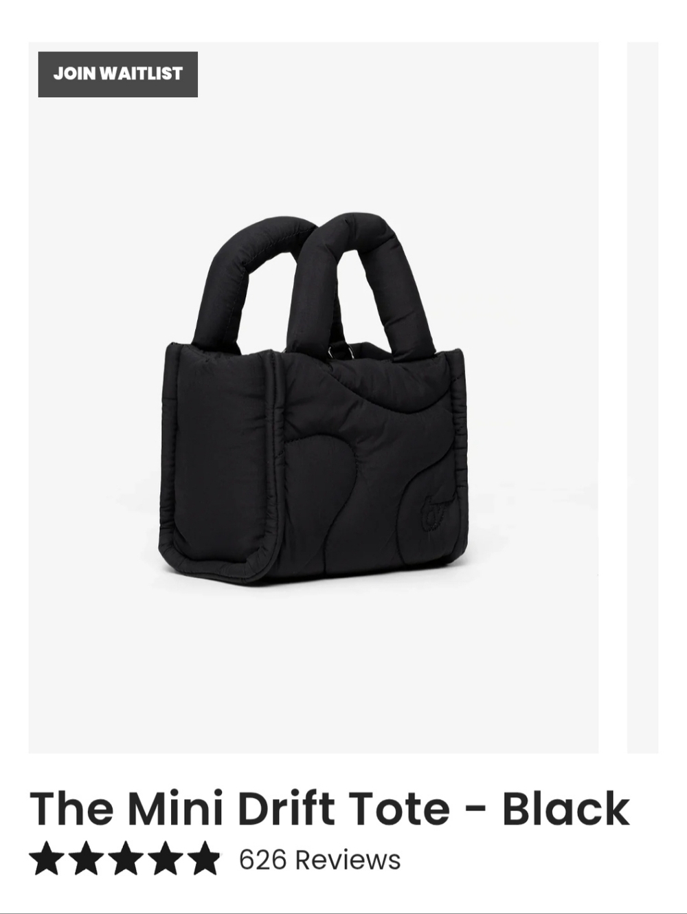 Thirty Years Mini Drift Crossbody Tote with Cherry Charm Included